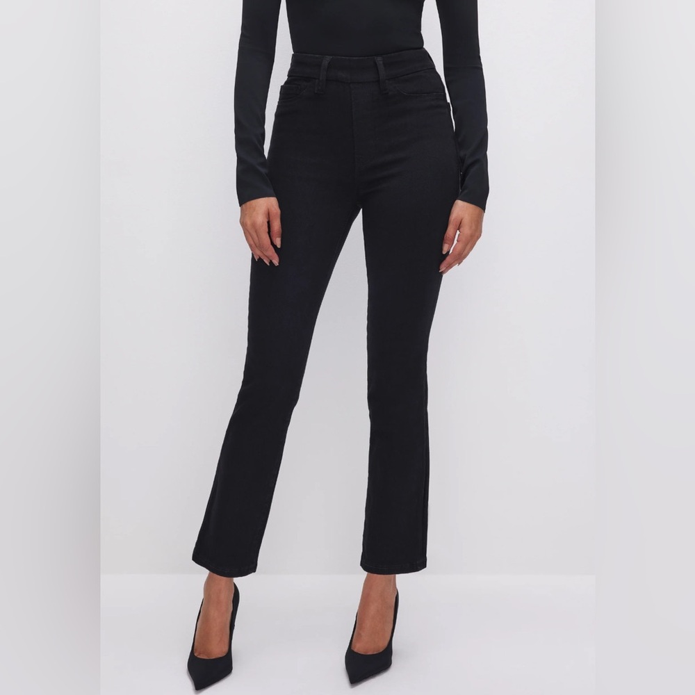 Good American - Power Stretch Pull-on Jeans - Black